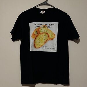 Fruit of the Loom Black Graphic Tee